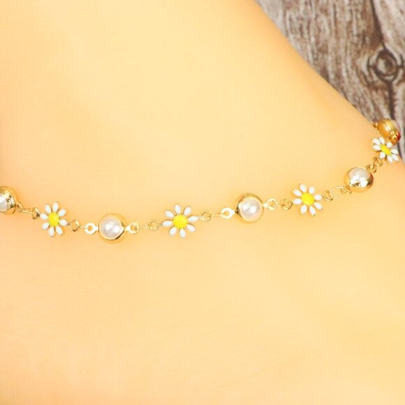 "Dainty Anklet for Women – Elegant Everyday Jewelry & Perfect Gift | MLCRC1139 - Picture 1 of 10